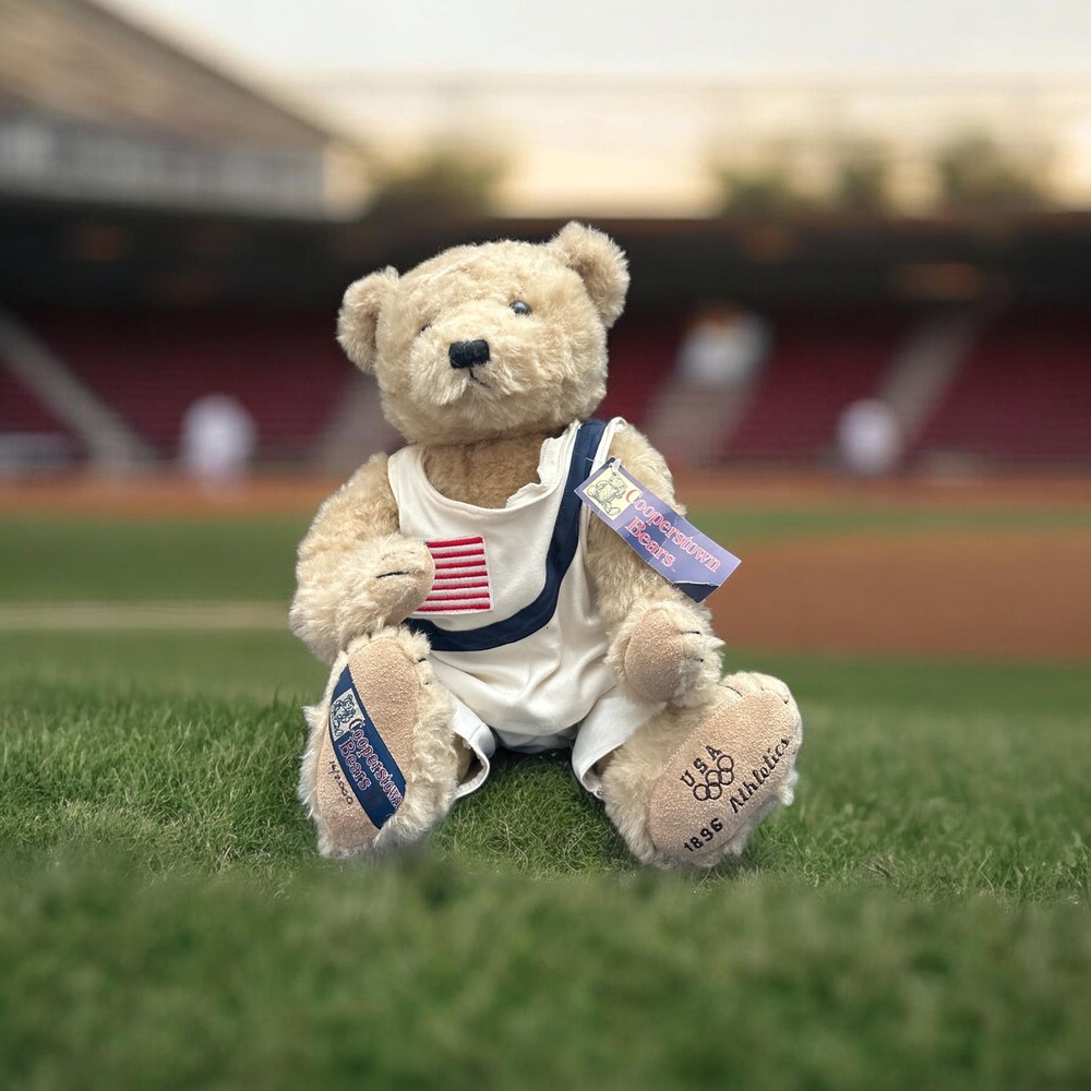 Cooperstown Bears 1896 Athletics USA Olympics Limited Edition Plush Bear 14/2000